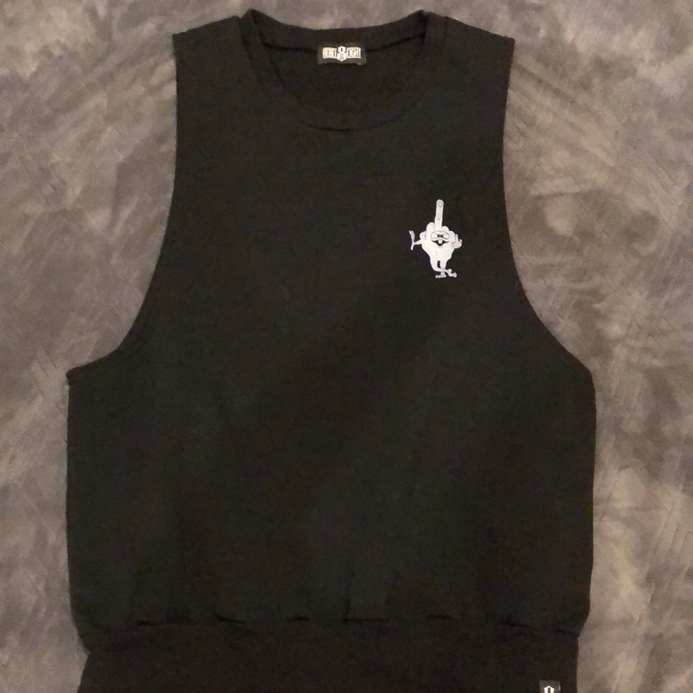 Rebel 8 middle finger shirt